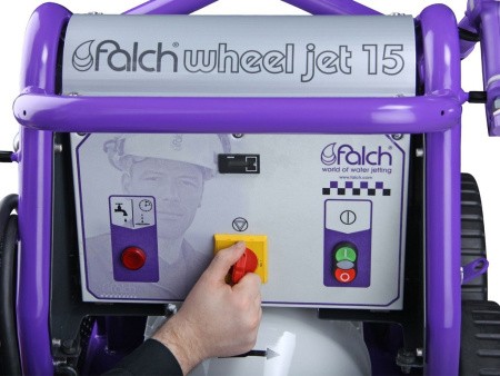 Установка сверхвысокого давления wheel jet 15 500 -15-0-e, управление