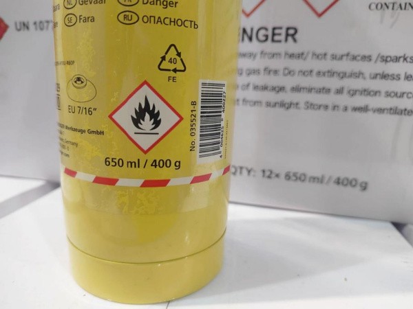  Газовый баллон MAPP GAS